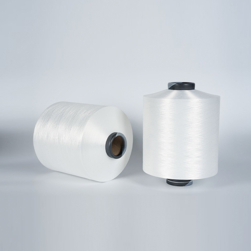 One Heater Series Semi Dull Raw White Series Polyester Dty